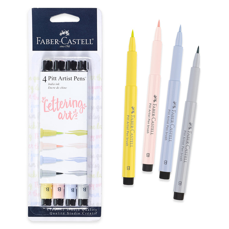 Pitt Artist Brush Pen Set of 4
