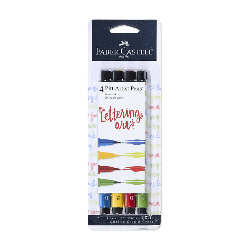 Pitt Artist Brush Pen Set of 4