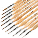 Miniature Detail Brush Set of 11