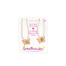 BFF Butterfly Share & Tear Necklace