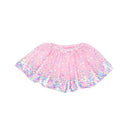 Party Fun Sequins Skirt- Neon Pink