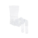 Rhinestone Tights White (3/8Y)