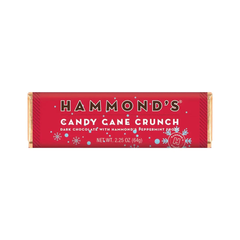 Dark Chocolate Bar- Candy Cane Crunch