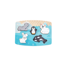 Tactile Wooden Puzzle- Polar Animals