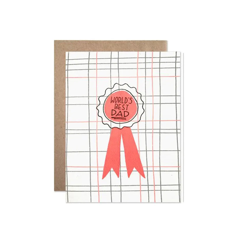 World's Best Dad Father's Day Card