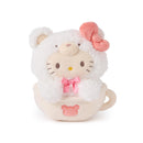 Hello Kitty Cafe Latte Bear 6" Plush