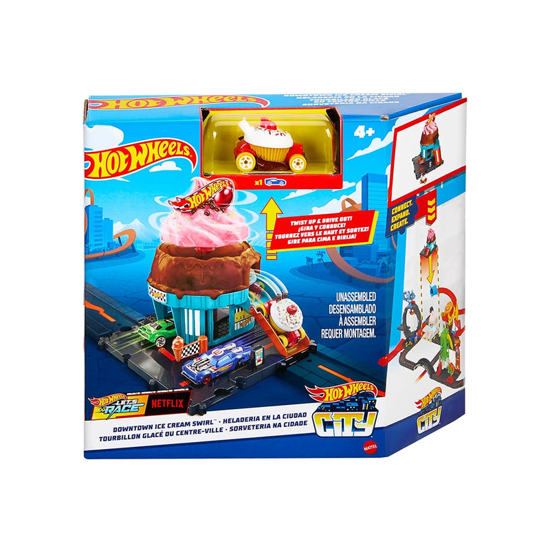 Hot Wheels City Downtown Playset