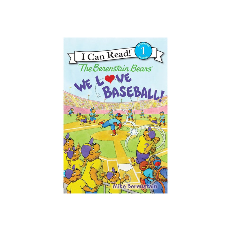 I Can Read! Level 1- The Berenstain Bears: We Love Baseball!