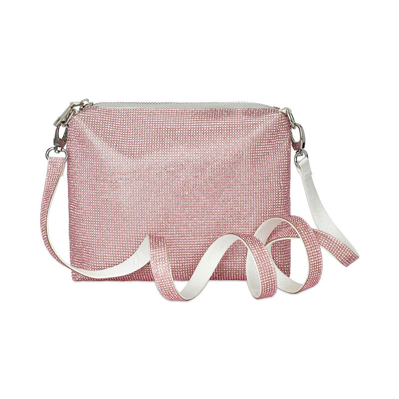 Rose Crystal Crossbody Bag