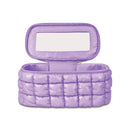 Shiny Puffer Cosmetic Case
