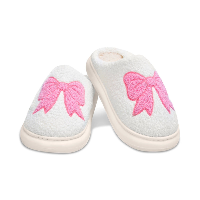 Cozy Bow Slippers