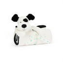 Bashful Black & Cream Puppy Blankie