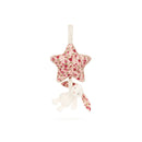 Bashful Blossom Cream Bunny Musical Pull
