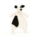 Comforter- Bashful Black and Cream Puppy