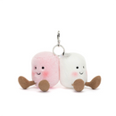 Amuseables Pair of Marshmallow Bag Charm