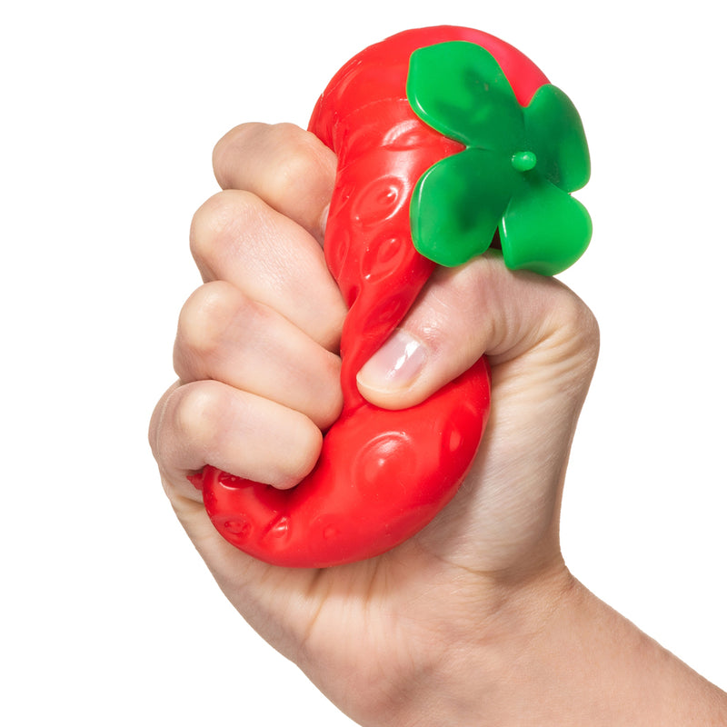 Strawberry Shaped Squishy Toy