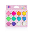 Kawaii Krafts Make Your World Sparkle Fine Glitter 12 Pc Set