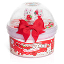 Straw-Bunny Sponge Cake Cloud Slime- 8 oz