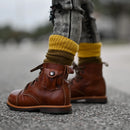 Olive Boot Sock