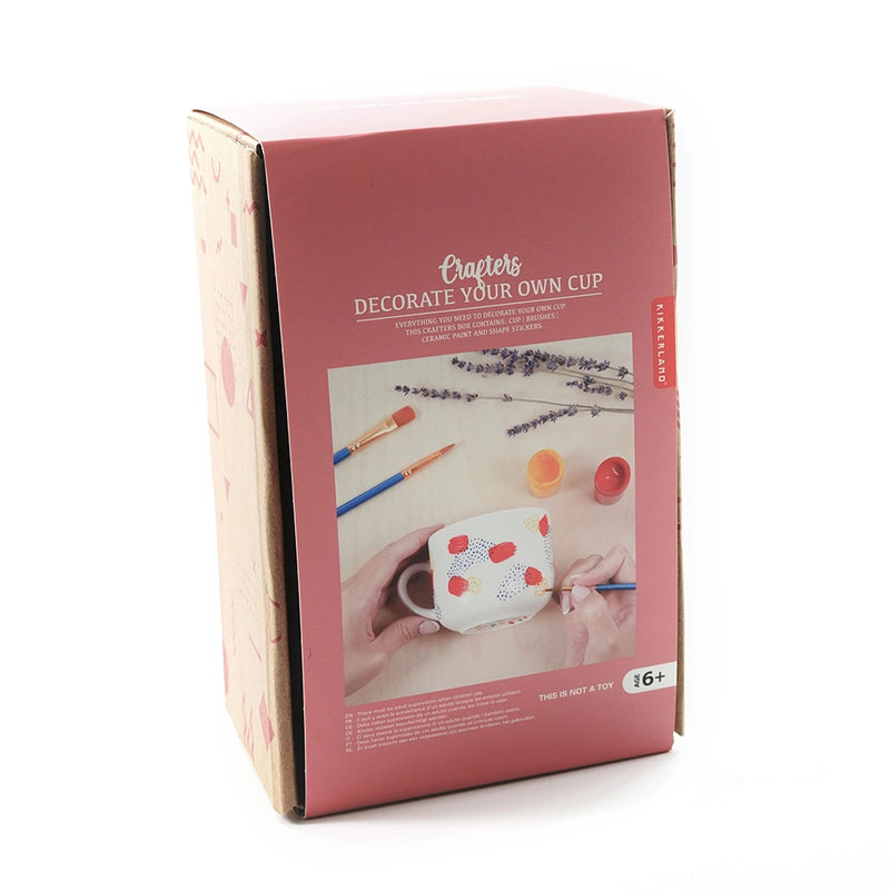 Crafters Decorate Your Own Cup