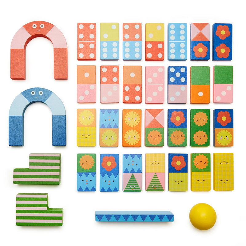 Kidoki Topple Twist Dominos