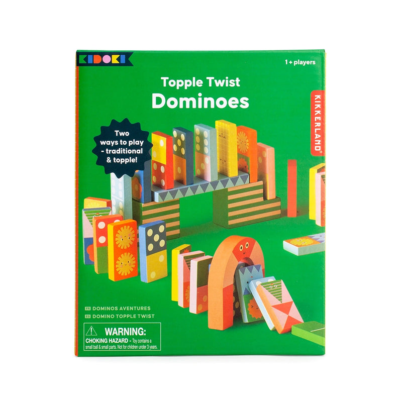Kidoki Topple Twist Dominos