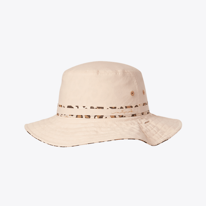 Kids Floppy Hat- Blaire Leopard
