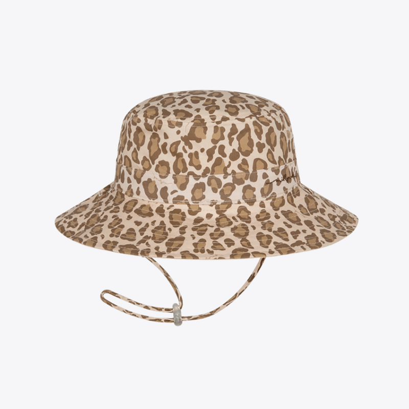 Kids Floppy Hat- Blaire Leopard
