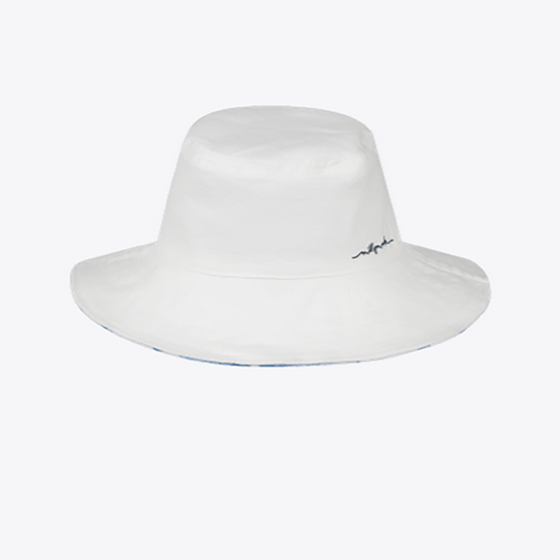 Kids Floppy Hat- Tathra Blue Waves