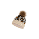 Kids Hasta Beanie- Leopard Cream