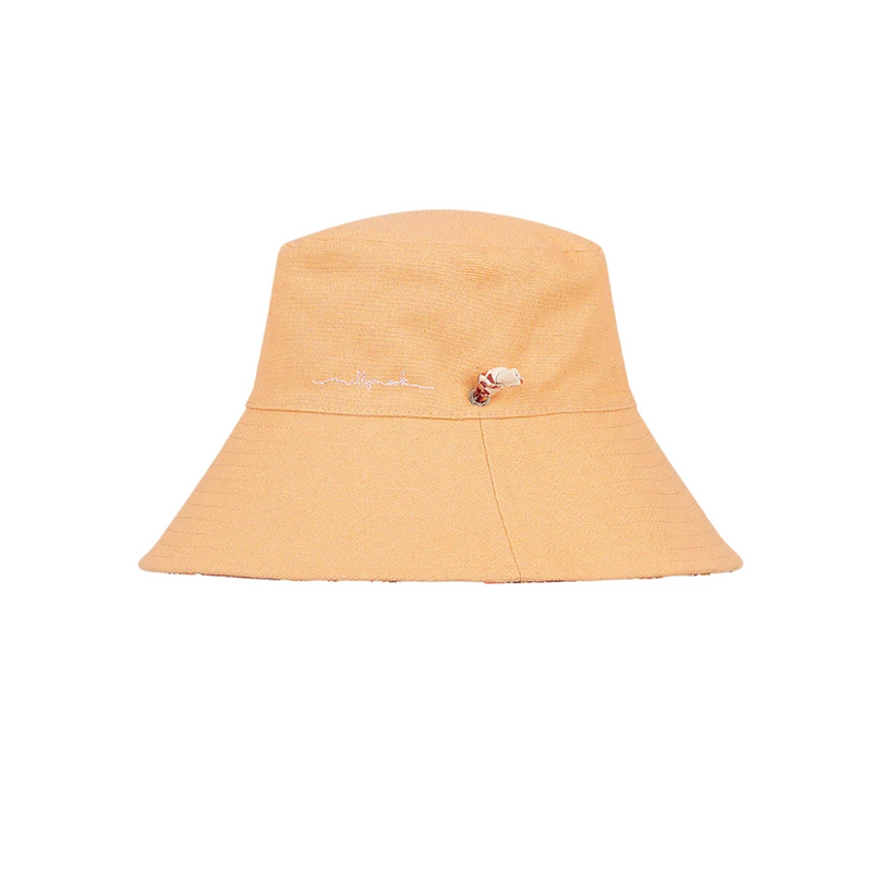 Kids Wide Brim Hat- Lillypilly Floral