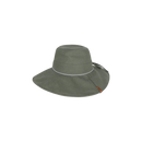 Women's Floppy Hat- Shelly Olive Stripe