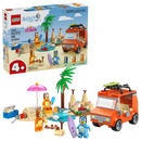 LEGO® Bluey- Bluey's Beach & Family Car Trip