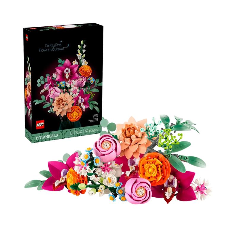 LEGO® Botanicals Pretty Pink Flower Bouquet