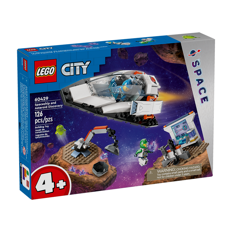 LEGO® City Spaceship & Asteroid Discovery