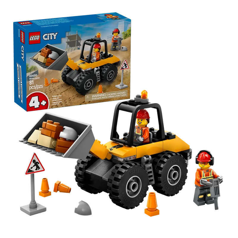 LEGO® City Yellow Construction Wheel Loader