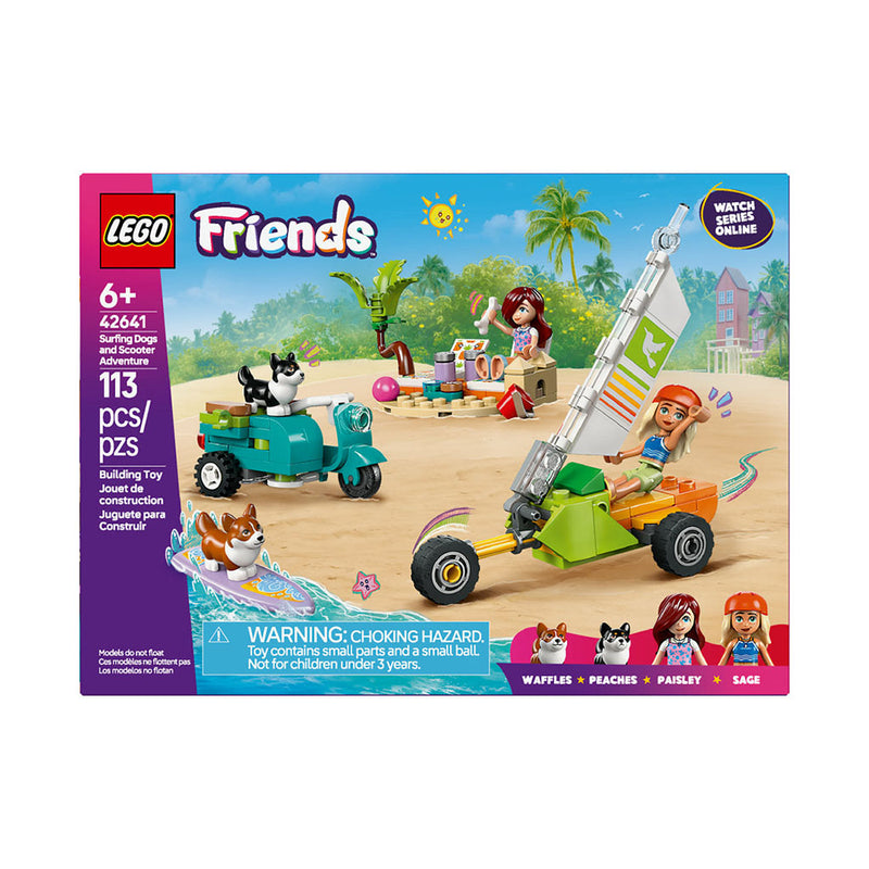 LEGO® Friends Surfing Dogs & Scooter Adventure