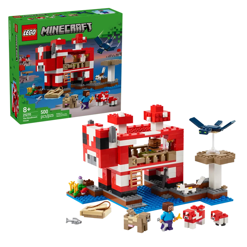 LEGO® Minecraft The Mooshroom House