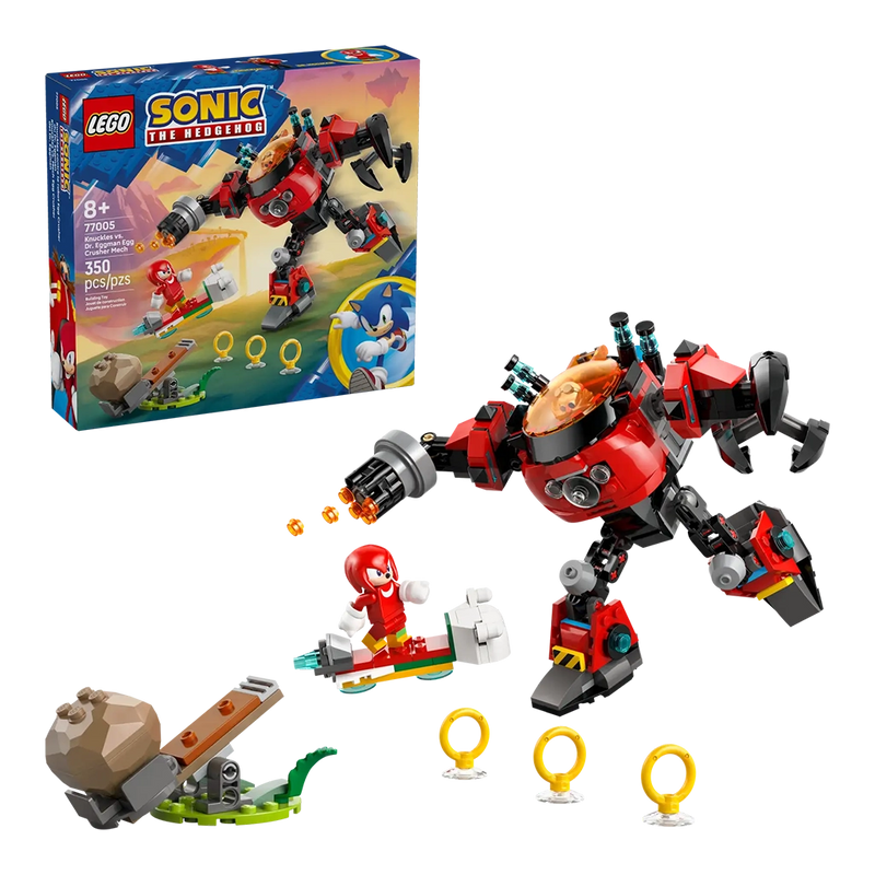 LEGO® Sonic Knuckles vs. Dr. Eggman Egg Crusher Mech