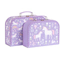Suitcase Set of 2- Unicorn Dreams