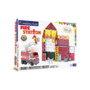 Magna-Tiles 50 Pc Fire Station Set