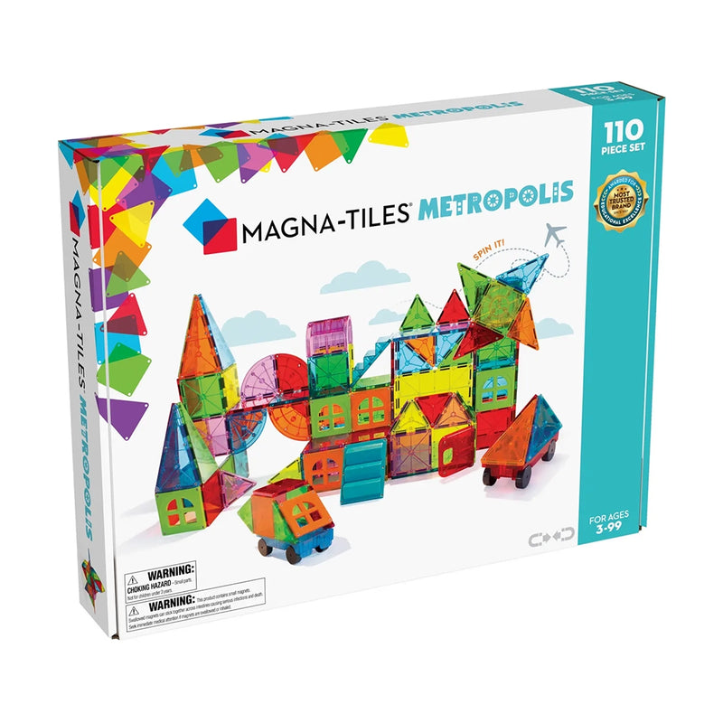 Magna-Tiles Metropolis 110-Pc Set