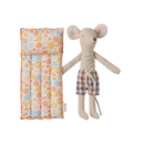 Beach Mouse Dad with Air Mattress- Flower