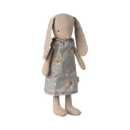 Bunny Size 1- Classic Taupe in Blue Floral Dress