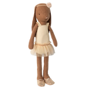 Bunny Size 2- Chocolate Brown in Cream Ballet Skirt