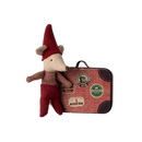 Christmas Baby Mouse in Suitcase