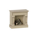 Fireplace for Mice- Off White