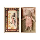 Little Sister Mouse in Matchbox (Gingham PJs)