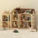 Mouse Hole Farmhouse Wallpaper