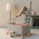 Micro Cot Bed- Blue Floral